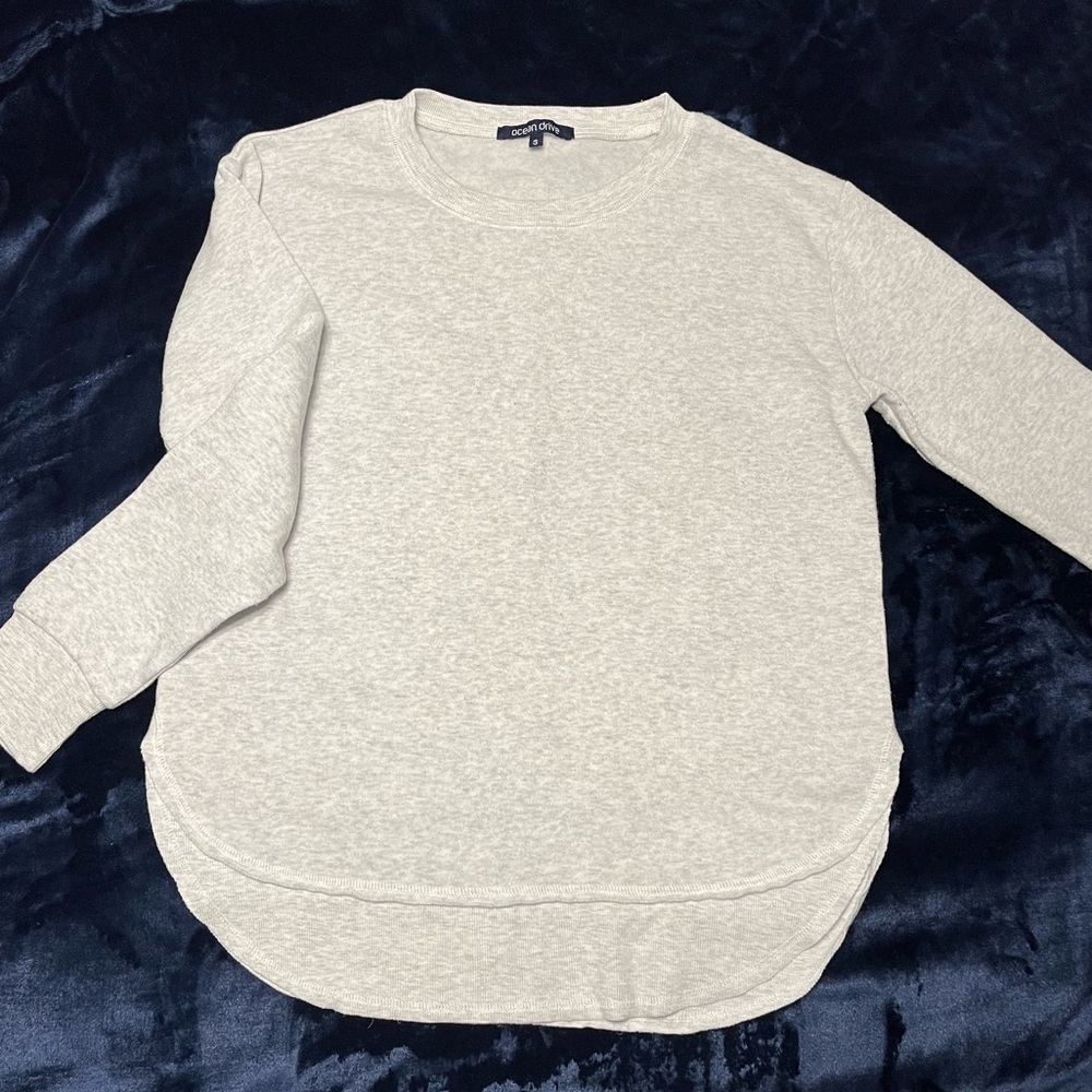Light Heather Gray Soft Sweatshirt
